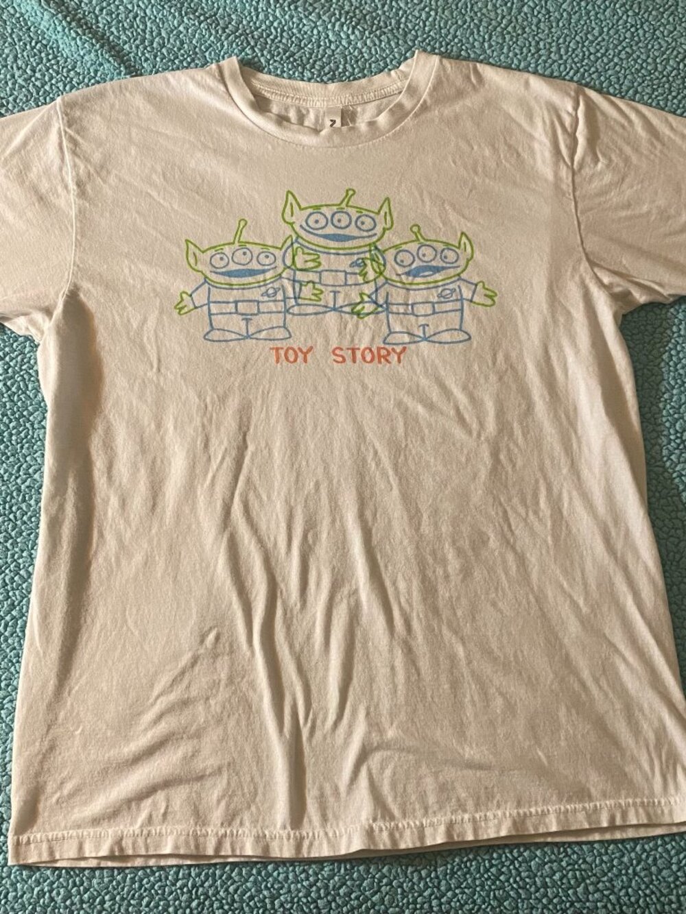 Aliens Toy Story shirt unisex Large white